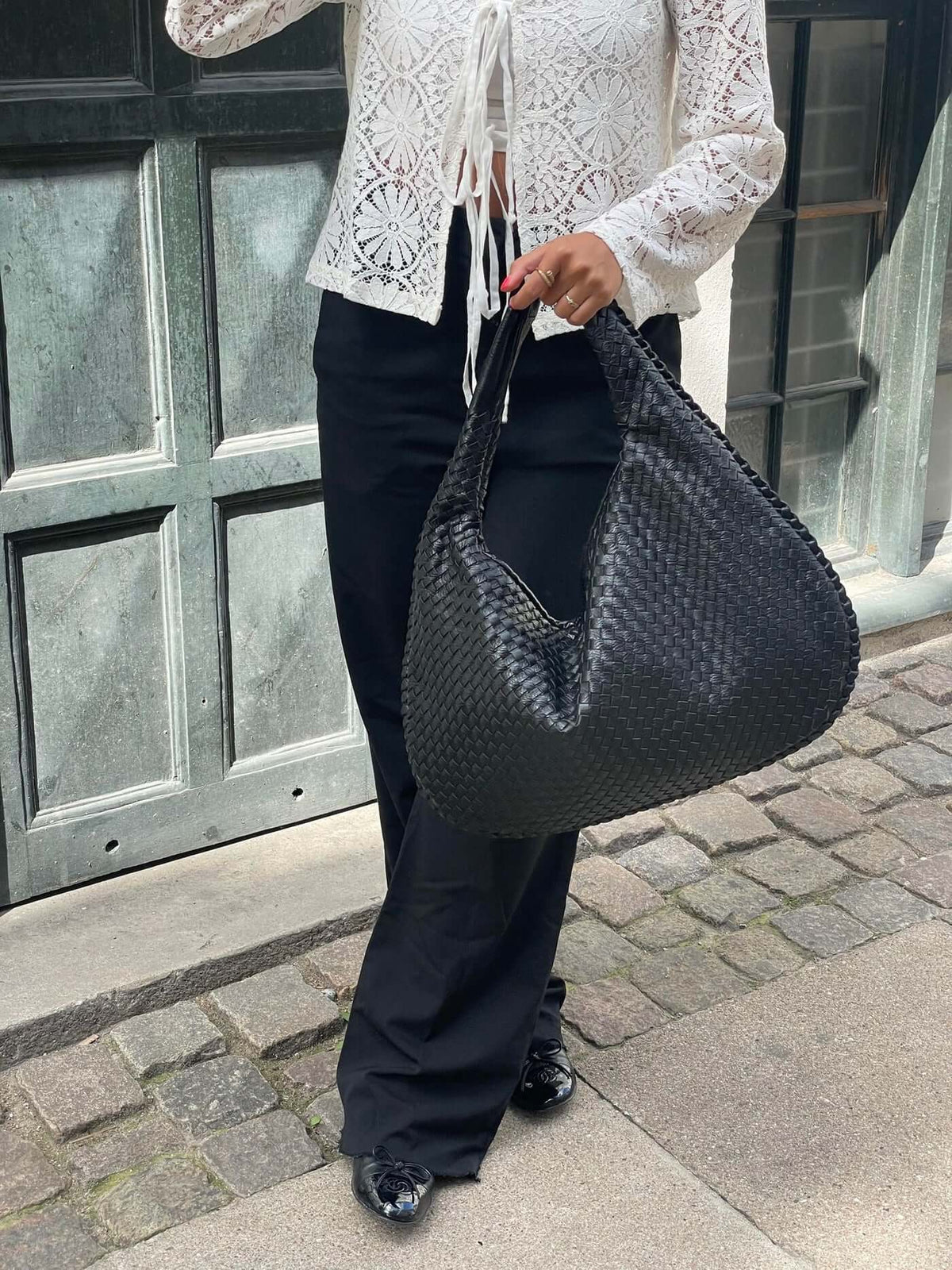 Brianna | Woven Tote Bag
