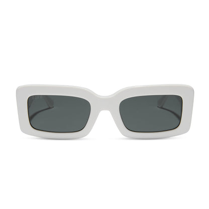 INDY - WHITE CLOUD + GREY + POLARIZED SUNGLASSES