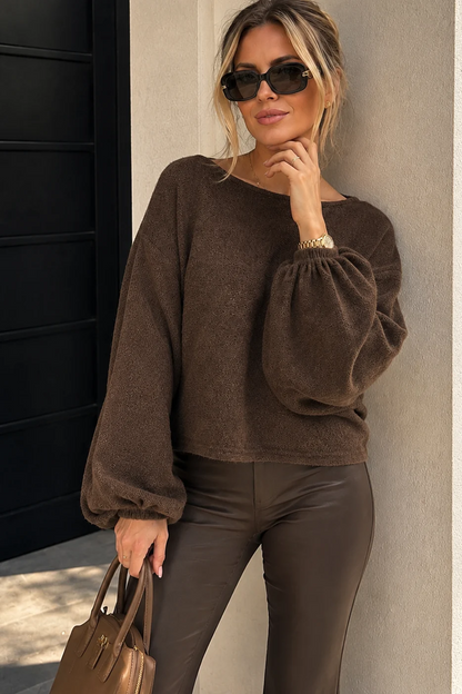 Elowen™ Textured Batwing Jumper