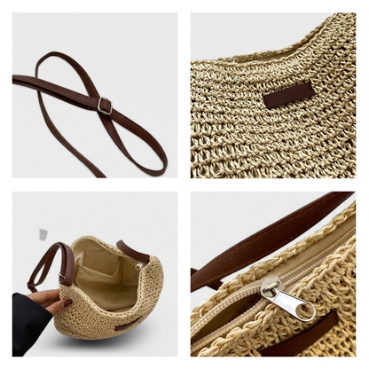 Audrey | Elegant Woven Shoulder Bag