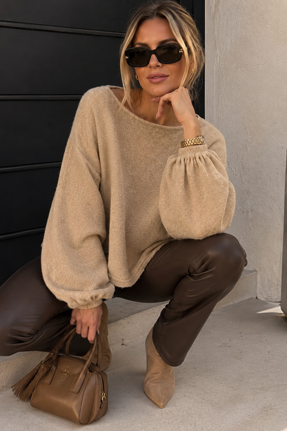 Elowen™ Textured Batwing Jumper